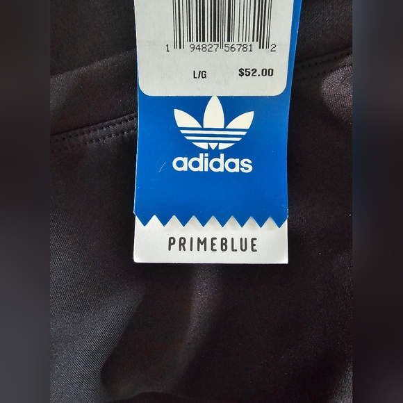 Adidas Originals Women's 3-Stripe Crop Long Sleeve Shirt, NWT, Quality Stitching - Picture 10 of 10